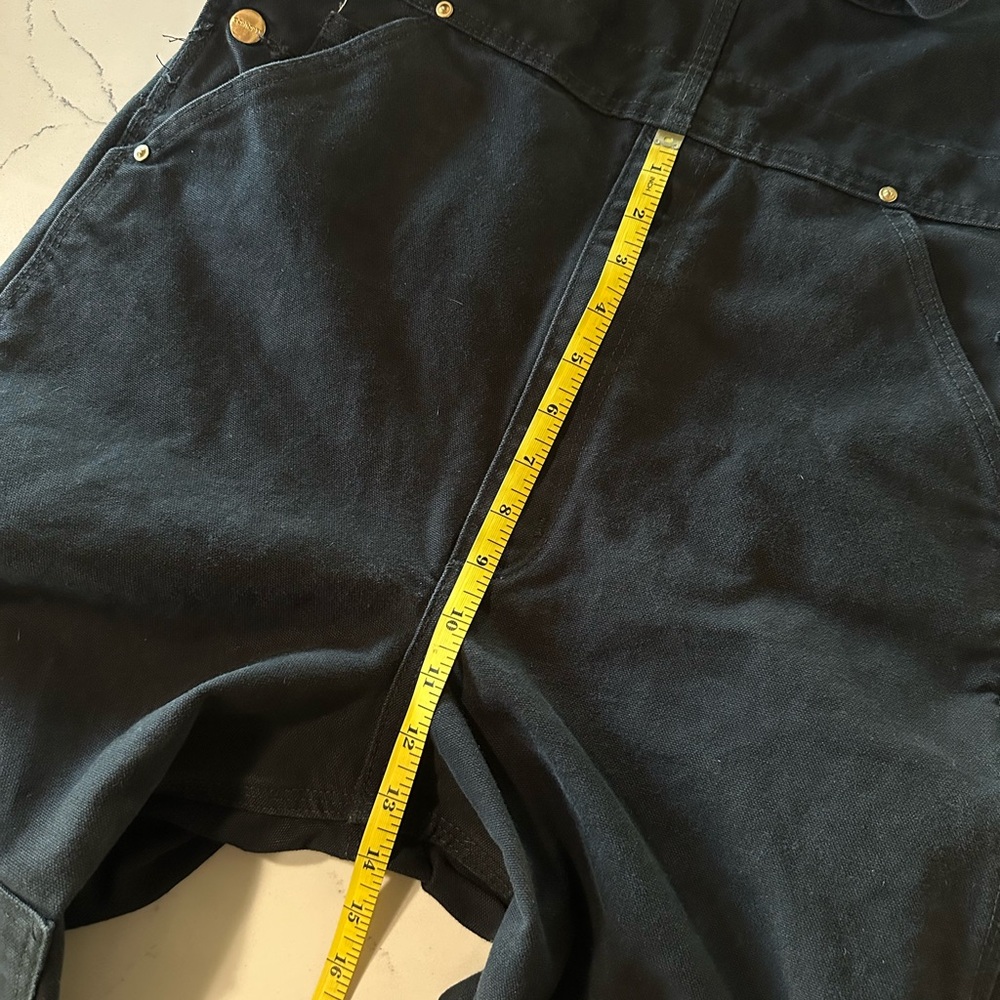Carhartt Black Double Knee Overalls - Picture 4 of 8